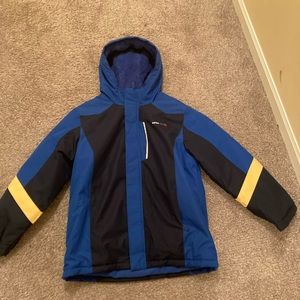 Swiss tech winter fur jacket